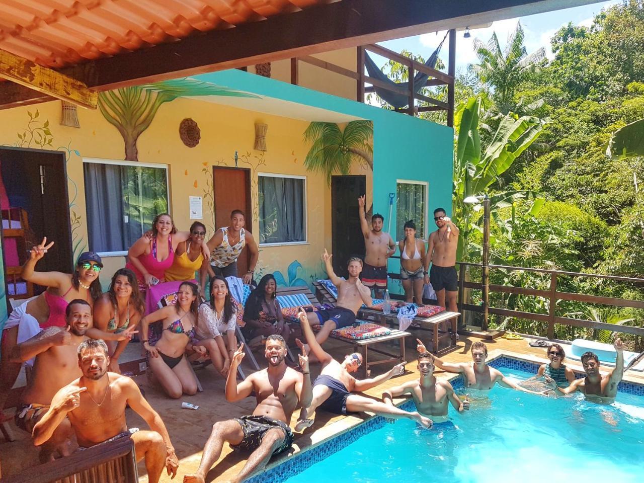 Farofa Loca Hostel Morro de São Paulo Exterior foto